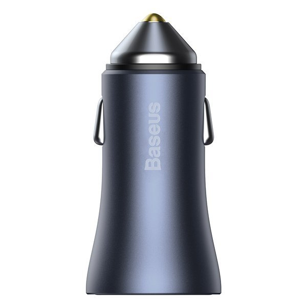 Set caricabatterie da auto BASEUS Golden Pro 2xUSB da 40W + cavo USB