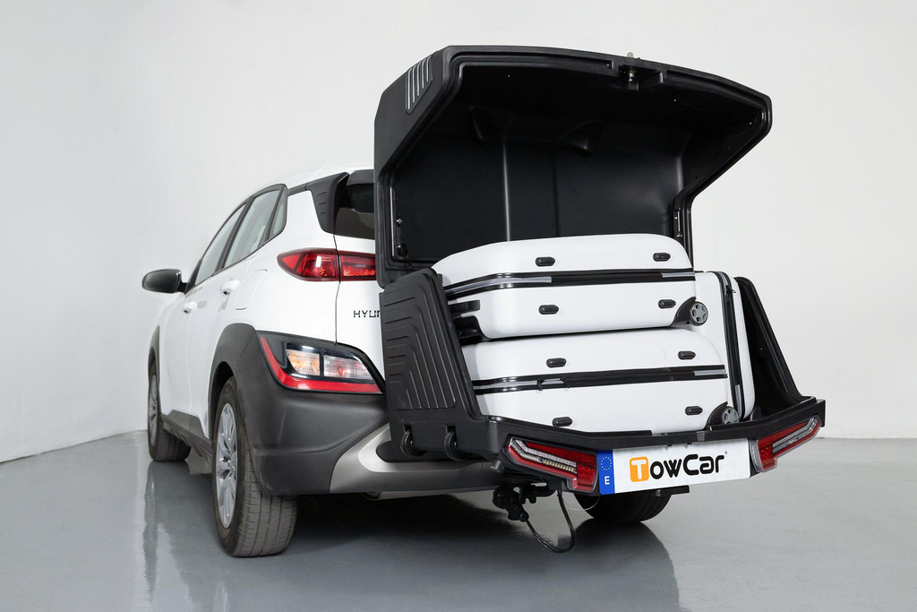 Towbox V3 Black LED Edition - box portabagagli da gancio di traino