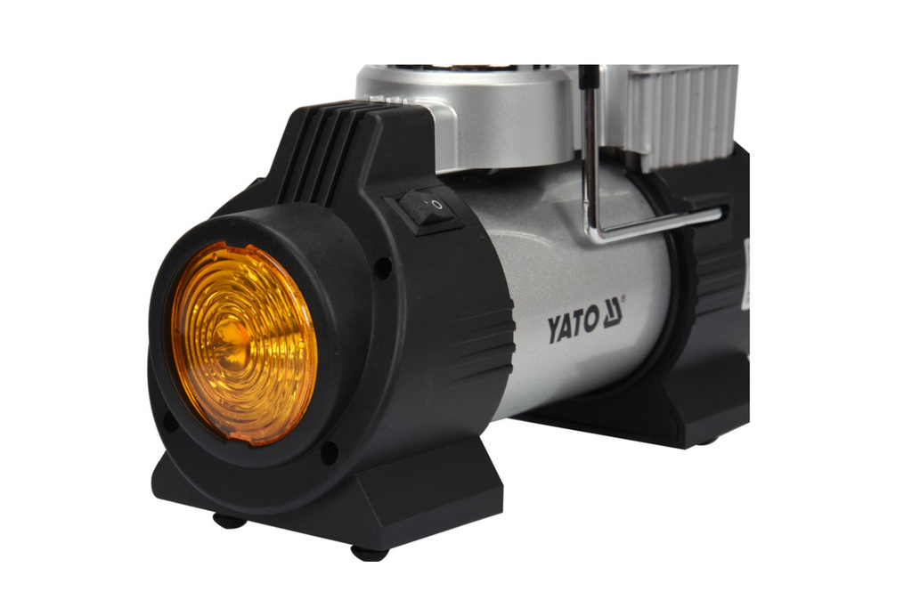 Compressore per auto YATO YT-73460 con lampada a LED 12V 180W