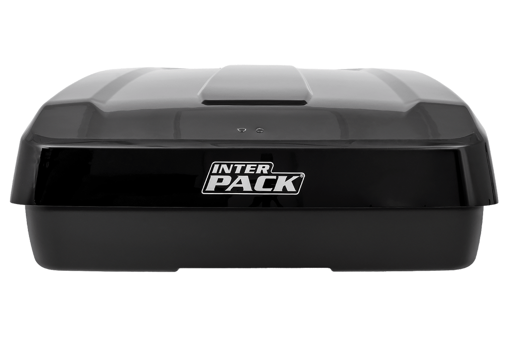 Box da tetto Inter Pack Monsun M, nero metallizzato