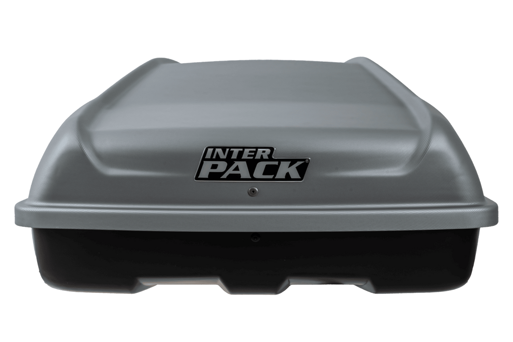 Box da tetto Inter Pack Stella 480 in kevlar argento (flexi fit G2)