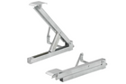ProPlus 361510V01 supporto angolare estensibile lato anteriore sinistro/posteriore destro del rimorchio 600 kg 460 mm