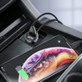 Caricabatterie da auto BASEUS ad alta efficienza con 2 porte USB e 2 prese accendisigari, 80W.