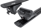 Portapacchi da tetto Inter Pack Virgo IR 135 (G2) con barre integrate (nero)