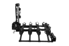 Inter Pack Quattro Fold - portabici da gancio traino per 4 biciclette