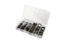Set di rondelle in metallo-gomma YATO YT-068582, miste misure, 150 pezzi
