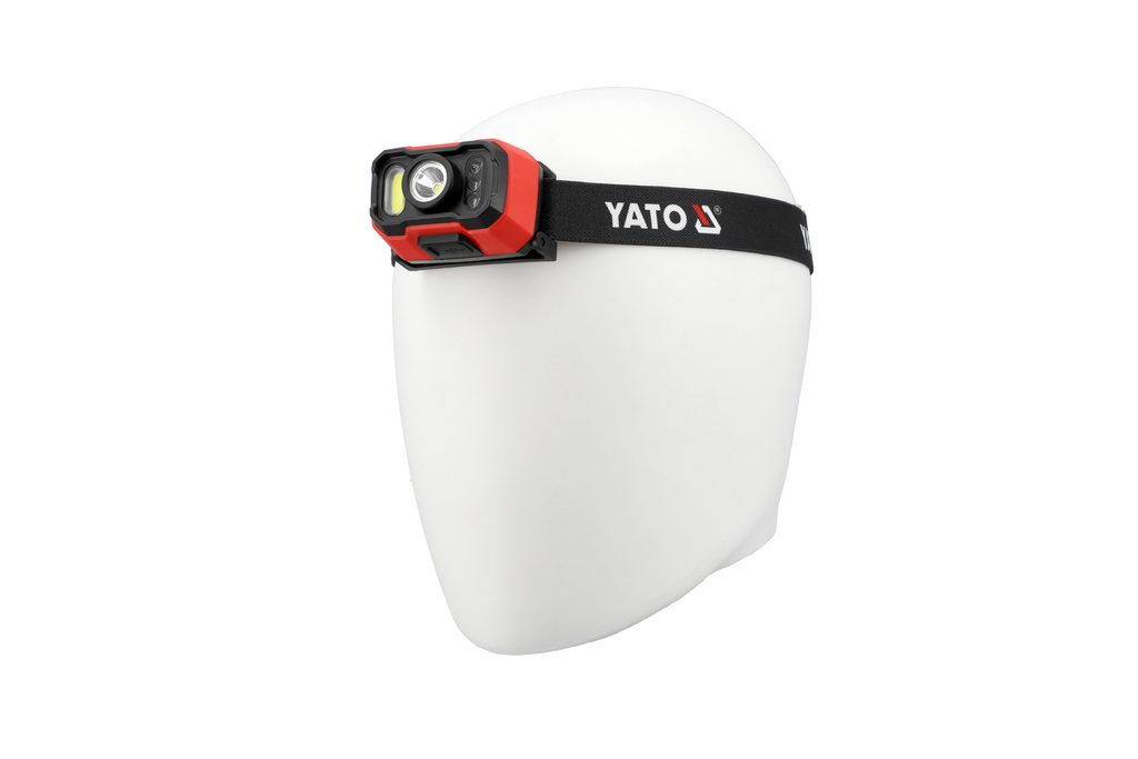 Lampada frontale a LED YATO YT-085942 con sensore di movimento, 1000 lm