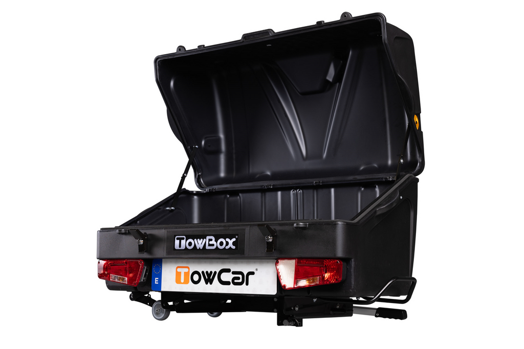 Towbox V1 Black Edition - box portabagagli da gancio di traino