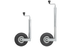 Ruota di supporto ProPlus 341507, portata 150 kg, altezza 48 mm, lunghezza 650-880 mm.