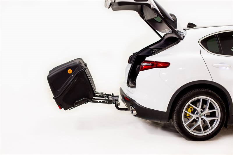 Towbox V1 Black Edition - box portabagagli da gancio di traino