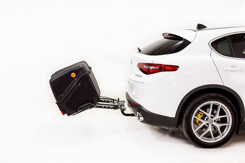 Towbox V1 Black Edition - box portabagagli da gancio di traino