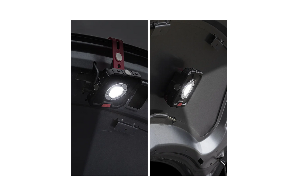 Lampada da lavoro a LED ProPlus da 5W 400lm alimentata a batteria + torcia