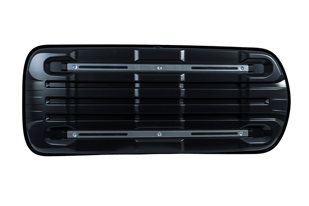 Box da tetto Mont Blanc Altitude 350 nero metallizzato