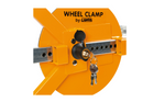 Blocco ruota LAMP WHEEL CLAMP protezione antifurto per ruote da 13–18"