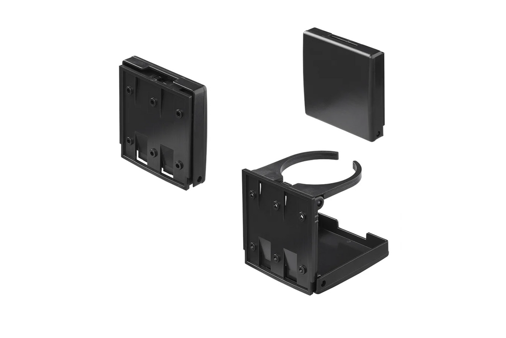 ProPlus 761474V01BK portabevande pieghevole per lattine e bottiglie con diametro da 58 a 98 mm