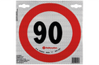 Adesivo riflettente LAMP segnale limite di velocità 90 km/h B-33