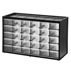 Organizzatore per officina con 30 cassetti, mobiletto STANLEY in OPP, dimensioni 365x225 mm.