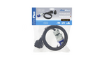 Adattatore con spina e presa CEE con contatto di protezione 16A 230V ProPlus 373530DE, cavo da 150 cm