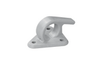 Gancio laterale in plastica ProPlus 342157V01 con occhiello per fissare teloni e cinghie di fissaggio per rimorchi.