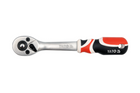 Cricchetto curvo YATO YT-0730 da 1/4", lunghezza 155 mm