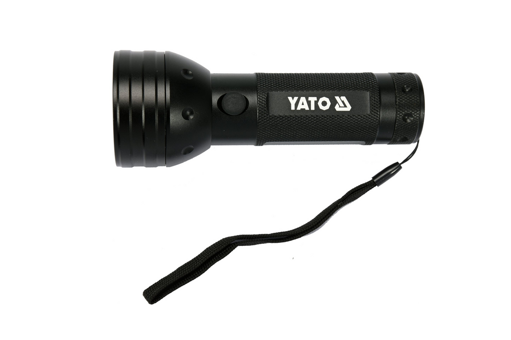 Set torcia + occhiali di sicurezza YATO YT-08581 Torcia UV 51 LED