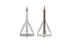 ProPlus 361501 stabilizzatore angolare estensibile per rimorchio da 500 kg, 457 mm