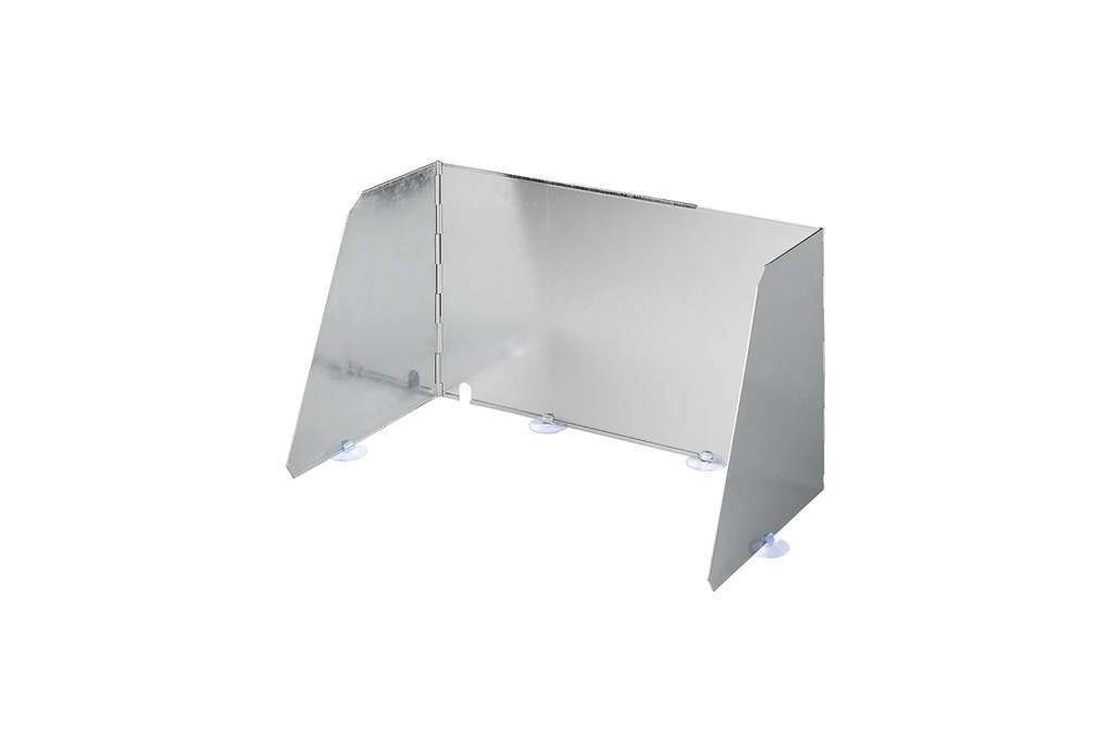 ProPlus 370340V03 Paravento pieghevole per fornelli da campeggio, bruciatori da 37-70 cm