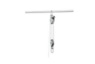 Verricello a cavo ProPlus 345007, puleggia da 20 m, portata 180 kg.