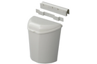 Pattumiera ProPlus 370402 con coperchio per roulotte e camper, 6 litri