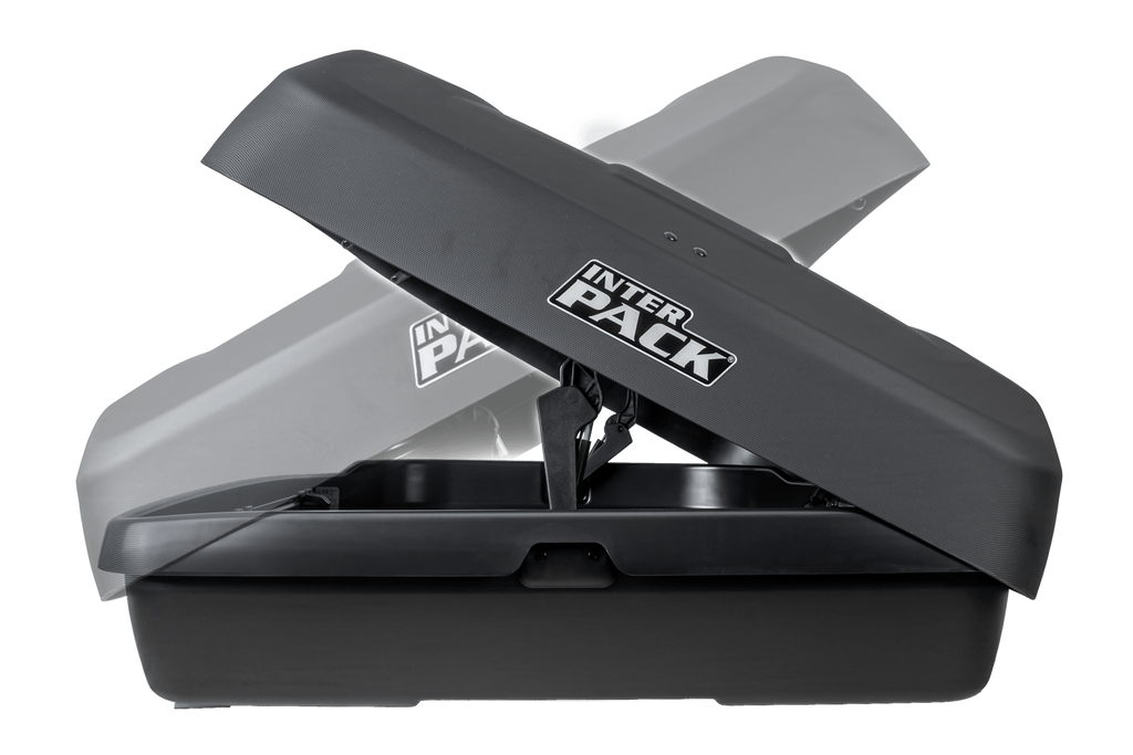Box da tetto Inter Pack Monsun S, nero opaco