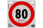Adesivo riflettente LAMP segnale limite di velocità 80 km/h B-33