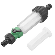 Filtro per rubinetto/tubo flessibile ProPlus 150770 con attacco universale e filtro aggiuntivo.
