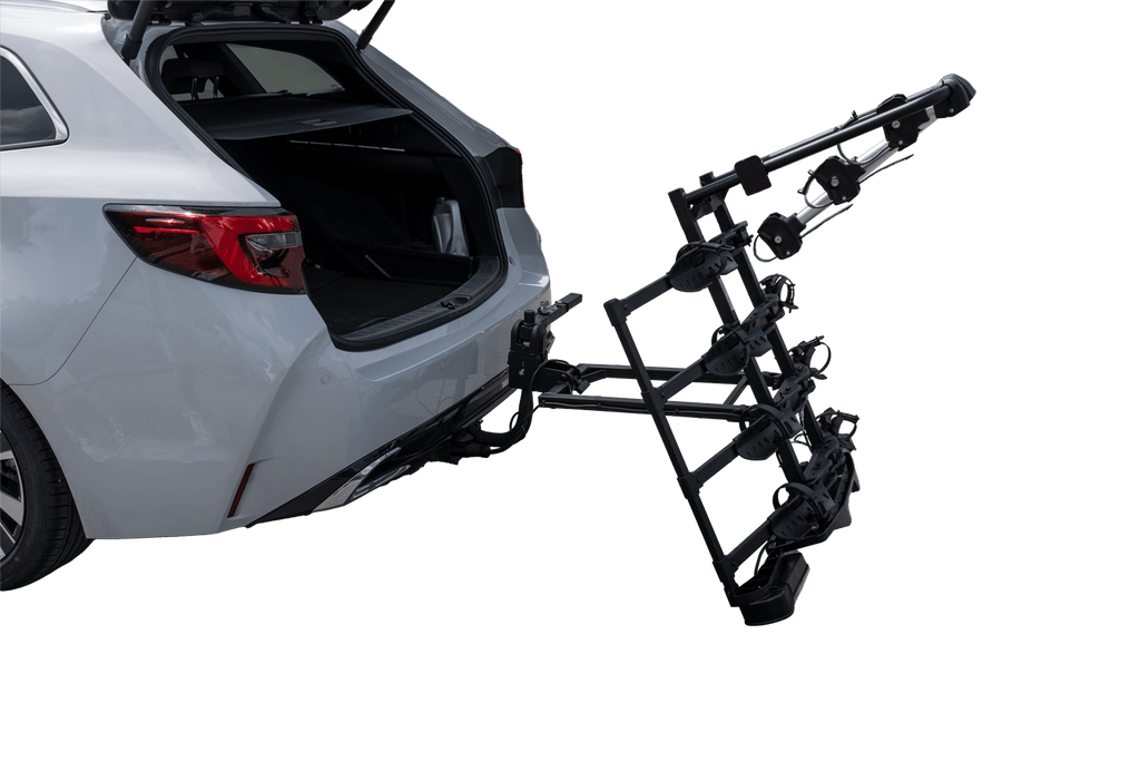 Inter Pack Quattro Fold - portabici da gancio traino per 4 biciclette