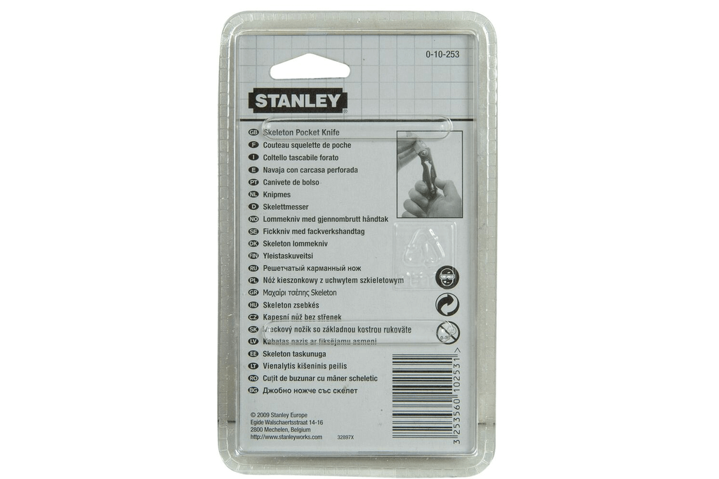 Coltello tascabile pieghevole STANLEY 0-10-253