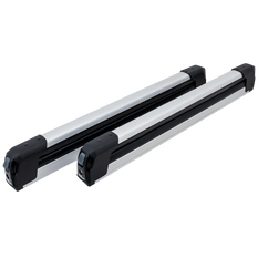 Inter Pack Frostline 6 - porta sci estensibile in alluminio per 6 paia di sci o 4 snowboard