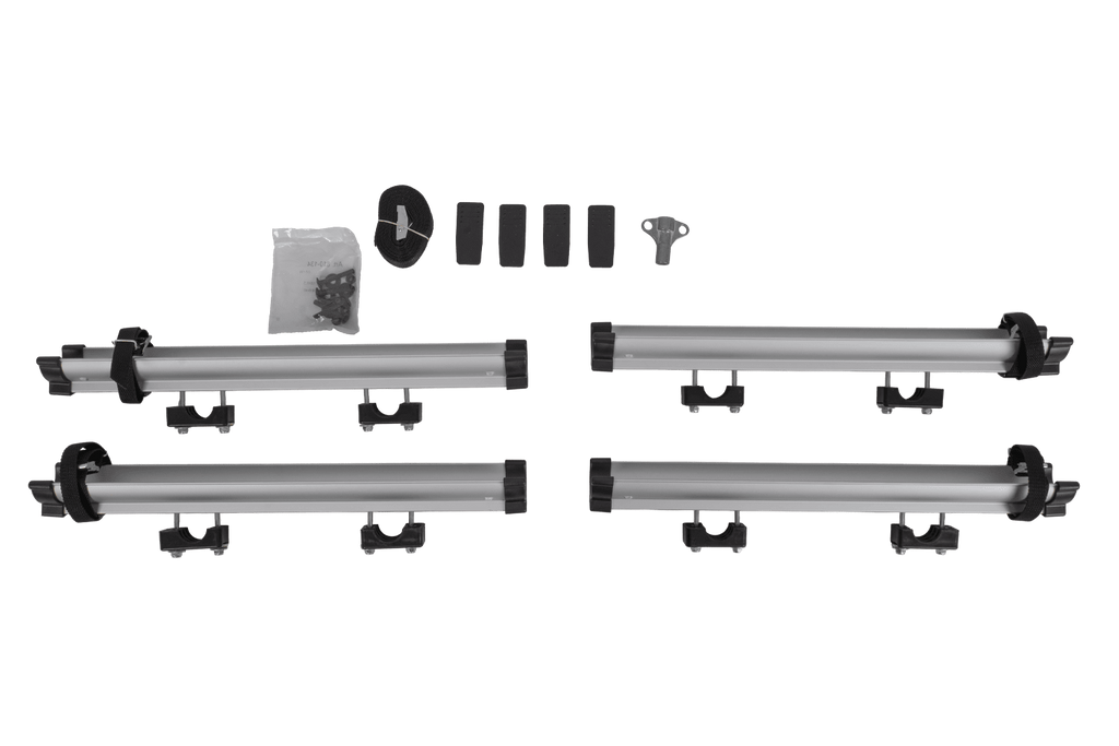 Piattaforma di traino Inter Pack Re-Cargo + adattatore per il trasporto di 2 biciclette
