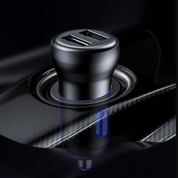 Trasmettitore FM BASEUS T tipo S-16 bluetooth 5.0 MP3 + caricabatterie da auto 2x USB