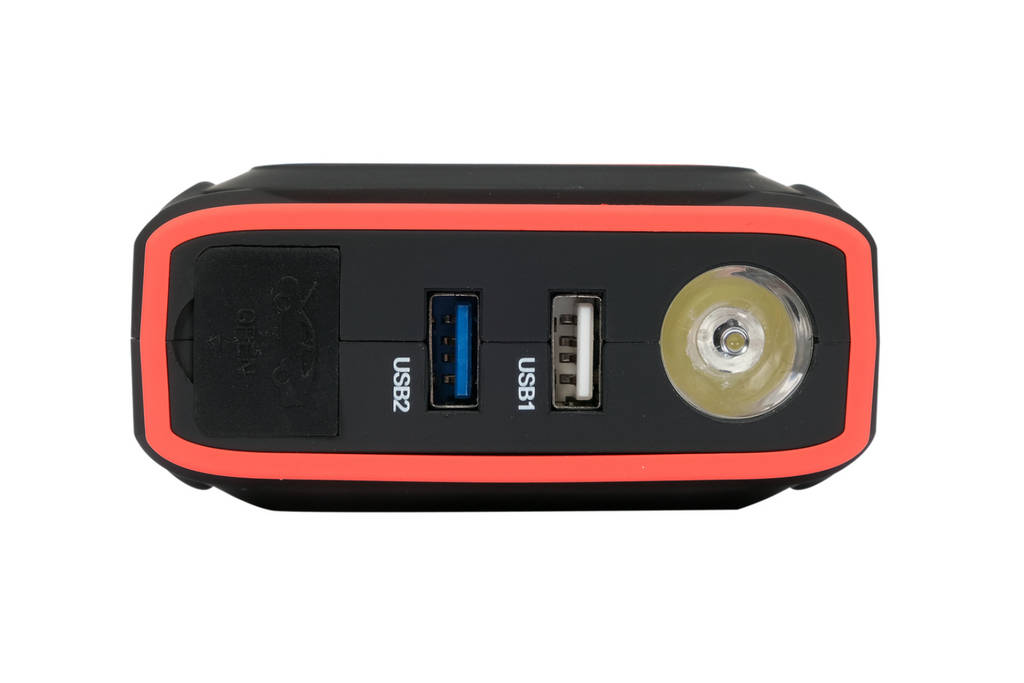 Avviatore di emergenza YATO YT-83085, power bank da 16000 mAh con ricarica induttiva