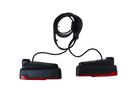 Luci a piattaforma per bicicletta Inter Pack New Spider con cablaggio