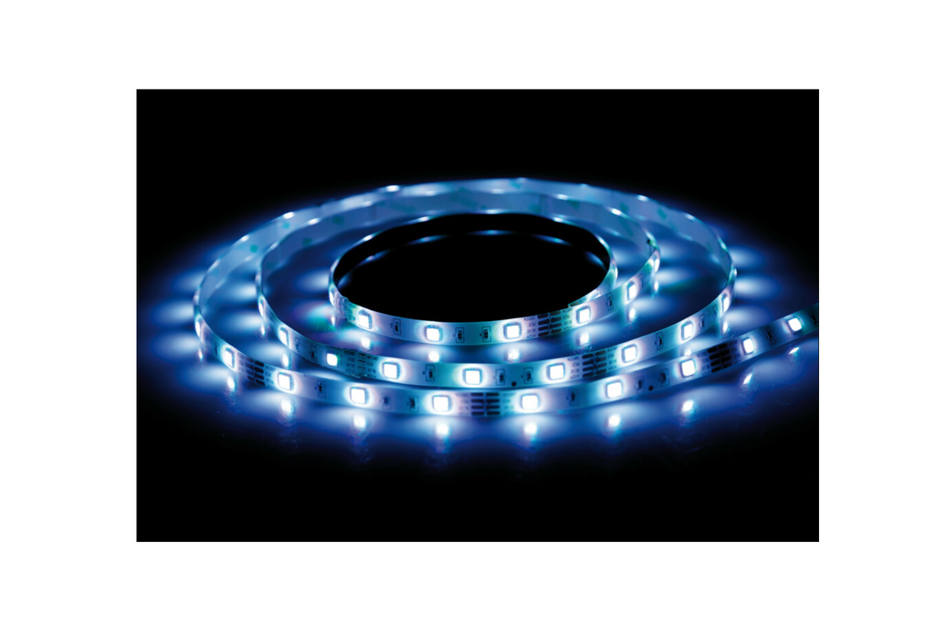 Striscia LED RGB con nastro autoadesivo LAMPADA 12/24V 200 cm