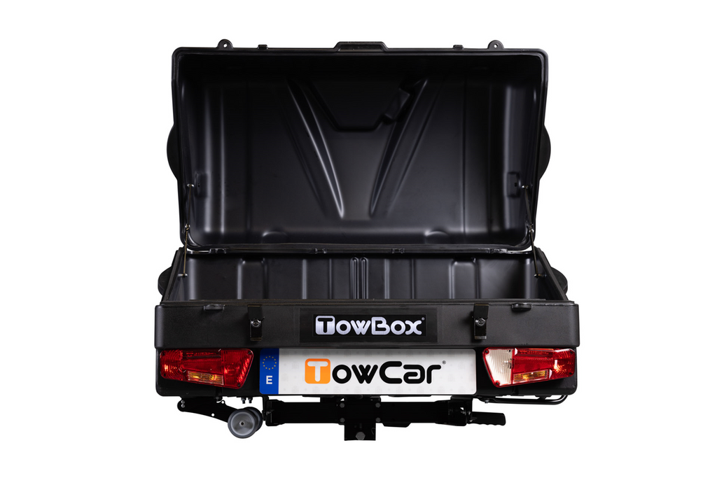 Towbox V1 Black Edition - box portabagagli da gancio di traino