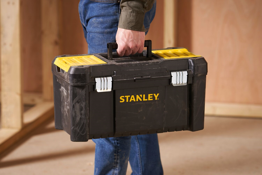 Cassetta portautensili STANLEY ESSENTIAL STST1-75521, dimensioni 480x250x250 mm, capacità 16,8 l.