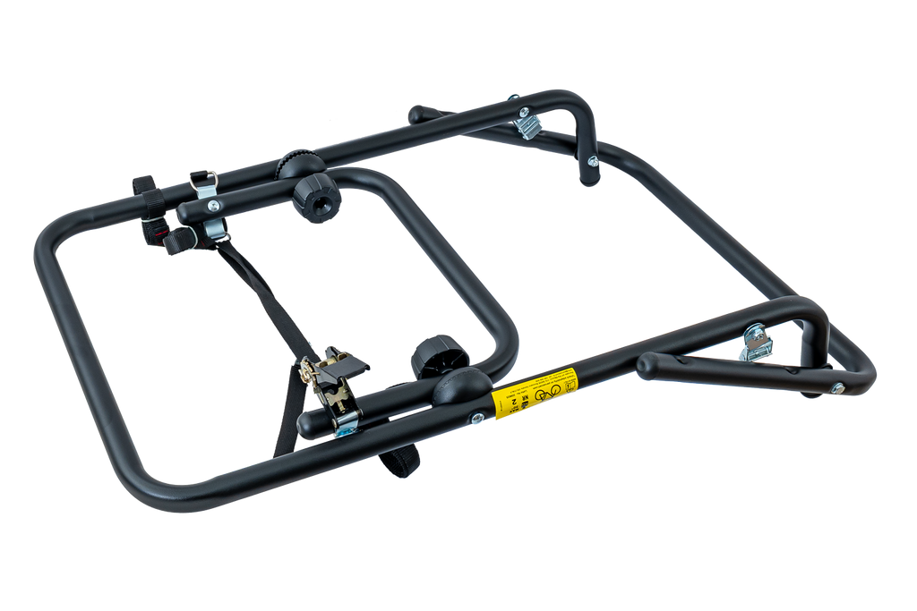 Portabici per ruota di scorta Peruzzo Brennero 4x4 - Portabici per 2 biciclette con binari (nero)