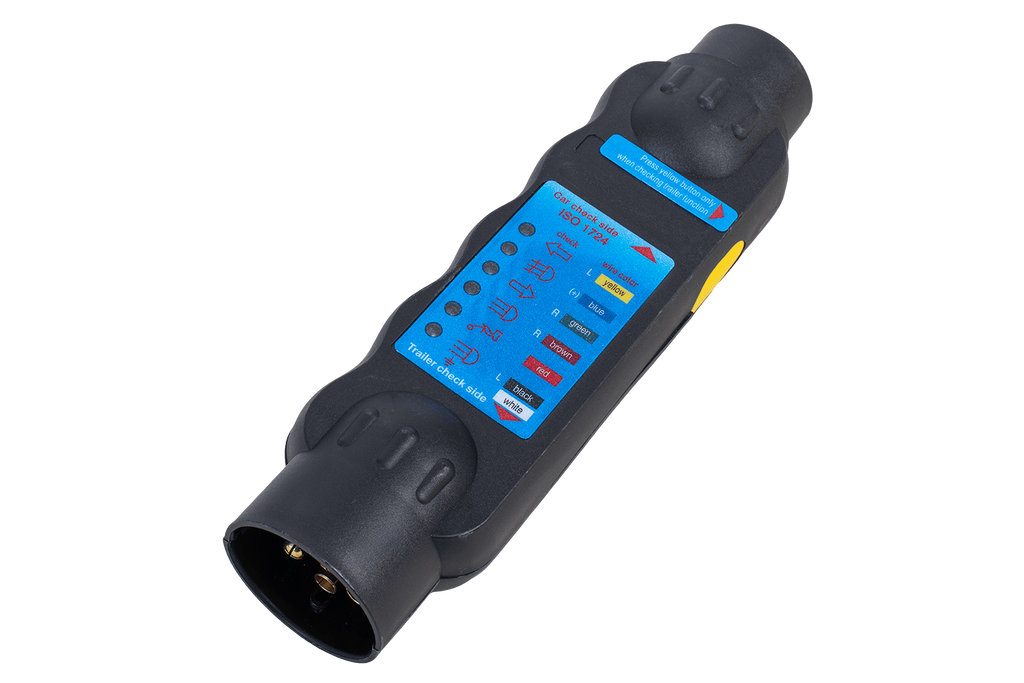Tester per prese di corrente per rimorchi a 7 pin