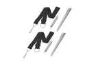 Set di due cinghie antivento ProPlus 361722 per tende da sole Thule Omnistor da 3 m.