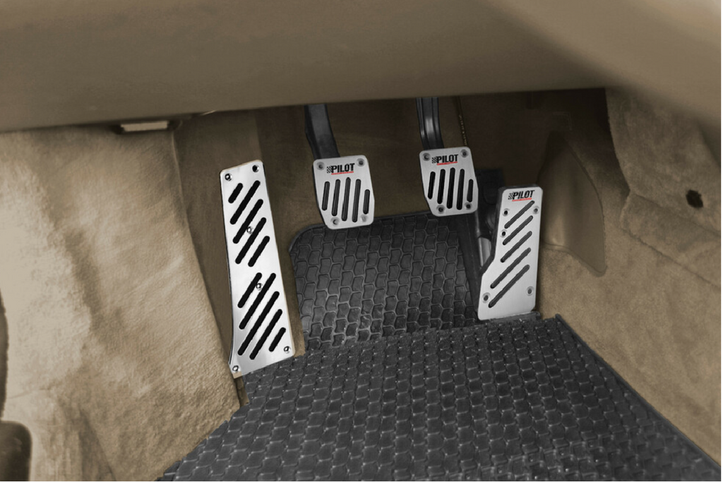 Poggiapiedi del conducente, rialzo in alluminio LAMP con gomma antiscivolo