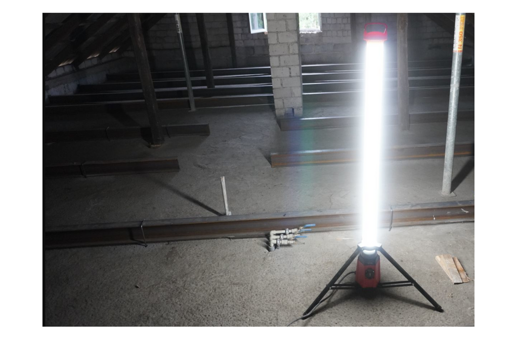 Tubo LED da officina YATO YT-08496, rotazione a 360°, 7500 lm