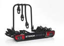 Portabici da gancio traino Atera Strada Sport M3 + adattatore per 4 biciclette (nero)