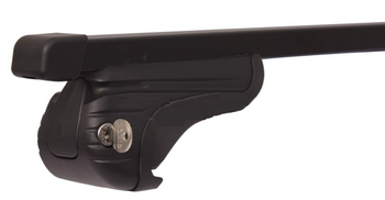 Portapacchi da tetto in acciaio Mont Blanc AMC 5400 per barre longitudinali tradizionali
