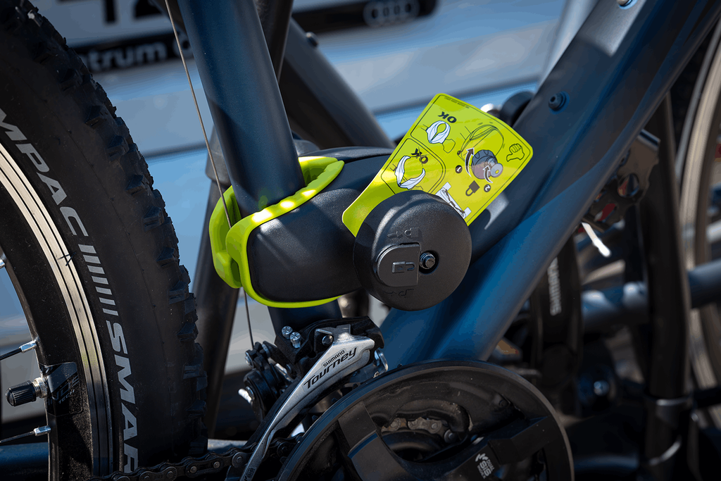 Portabici da gancio traino Inter Pack Quattro a 13 pin